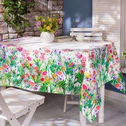 Nappe Fleurs des champs 135x165cm