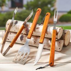 Ustensiles pour grillades, 4 pièces