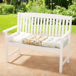 Coussin rehausseur fleurs, vert clair