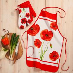 Tablier Coquelicots Basilico