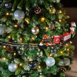 Train de Noël Casa Bonita