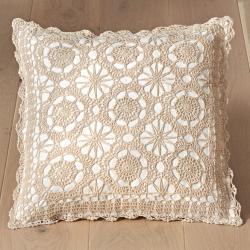 Housse de coussin au crochet 3