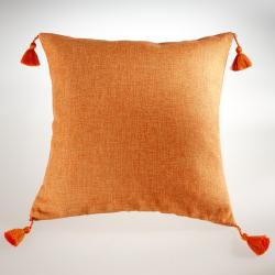 Housse de coussin, orange
