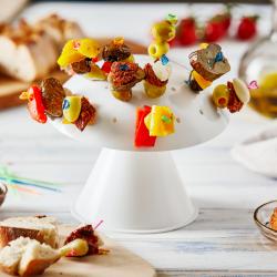 Champignon festif avec 32 piques