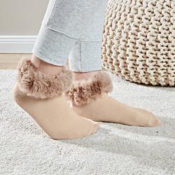 Chaussettes, beige