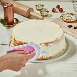 Spatule pour gâteaux 2-en-1