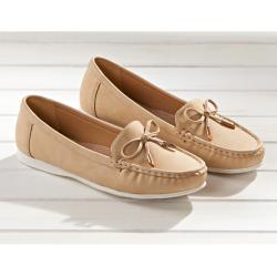 Mocassins, beige