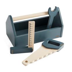 Caisse à outils pour établi - Bleu foncé - Flexa Play