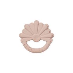 Anneau de Dentition Fleur - Rose poudré - Cam Cam