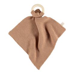 Anneau de dentition et doudou So Natural - Biscuit - Nobodinoz