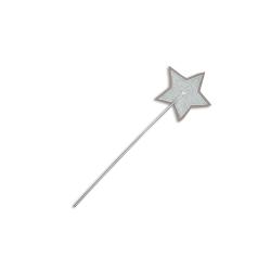 Baguette de princesse - Rose/Argent - Numéro 74