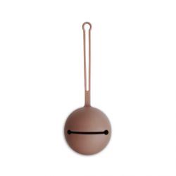 Boîte à Tétine en Silicone - Terracotta Mushie