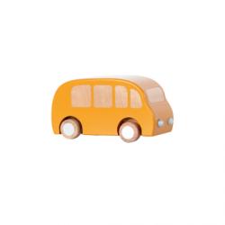 Bus en bois à friction - Jaune Maileg