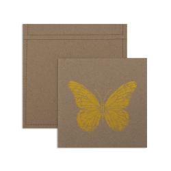 6 cartes invitation Papillon - Numéro 74