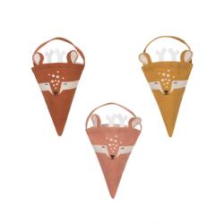 Set de 3 cornets de Noël - Rennes Fabelab