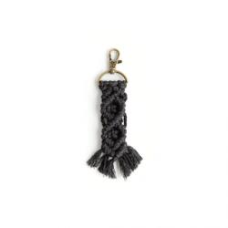 DIY Porte-clés en macramé Souk - Charbon Kesi'Art