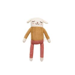 Doudou Agneau Pull - Ocre - Main Sauvage