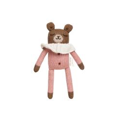 Doudou Ourson Pyjama - Rose - Main Sauvage