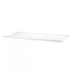 Etagère en métal petits rebords - Blanc String Furniture