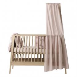 Voile de lit bébé Linea Luna - Rose pâle Leander
