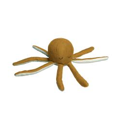 Hochet Octopus - Ocre - Fabelab