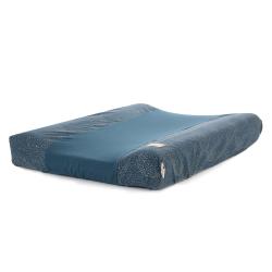 Matelas à langer bébé Calma bubble Elements - Bleu marine - Nobodinoz