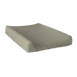 Housse de Matelas à langer réversible - Kaki - Quax