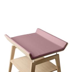 Housse de matelas à langer Linea - Vieux rose - Leander