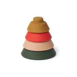 Jeu à empiler Sapin Walter - Rose mix Liewood