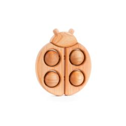 Jouet de Dentition Coccinnelle - Naturel Bajo