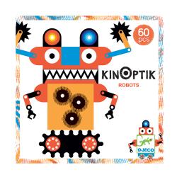 Kinoptik robots 60 pièces, jeu de construction - Djeco