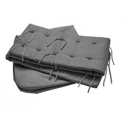 Set de conversion Sofa Linea et Luna 120 - Gris - Leander