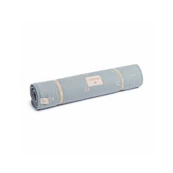 Matelas à langer de voyage Nomad WIllow - Soft Blue - Nobodinoz