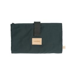 Matelas à langer de Voyage Imperméable - Bleu Carbone - Nobodinoz