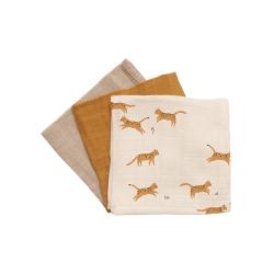 Pack de 3 Mini Langes Savannah - Main Sauvage
