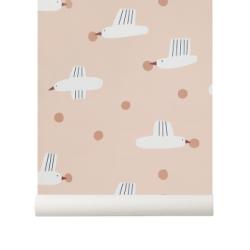 Papier peint Birds and Berries Ferm Living