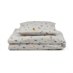 Parure de lit Fruit - Bleu clair Liewood