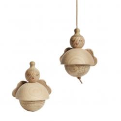 Petit Ange en bois OYOY