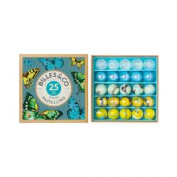 Petit Coffret de 25 Billes - Papillons Billes and Co