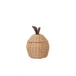 Petit panier de rangement tressé Pomme Ferm Living