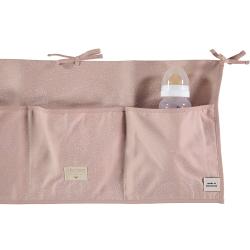 Pochette de rangement Merlin bubble Elements - Vieux rose - Nobodinoz
