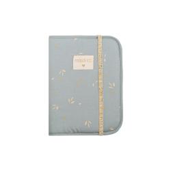 Protège carnet de santé A5 Poema Willow - Soft Blue - Nobodinoz