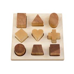 Puzzle à formes naturel - Wooden Story