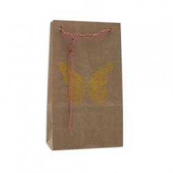 6 pochettes cadeau Papillon Numéro 74