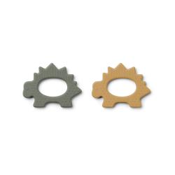 Set de 2 Anneaux de dentition Dinosaure Geo - Liewood