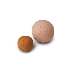 Set de 2 Balles Théa - Rose / Mourarde - Liewood