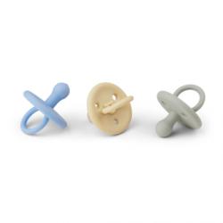Set de 3 Sucettes Paula - Bleu Ciel Mix Liewood
