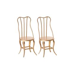 Set de 2 Chaises Vintage Miniature - Maileg