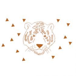 Sticker Tigre Mimilou