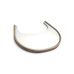 Tablette pour chaise haute évolutive Tibu Black Edition - Noyer/Blanc - Charlie Crane